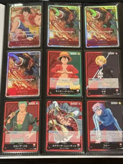 One Piece Card Lot Of 190+ SEC, SR, L, R & Promos (some Alt Arts!) - Image 1