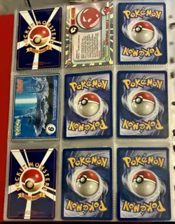 Vintage Pokemon Card Collection - No Binder Lot 5 Pages - Holo - Modern LP/NM - Image 4