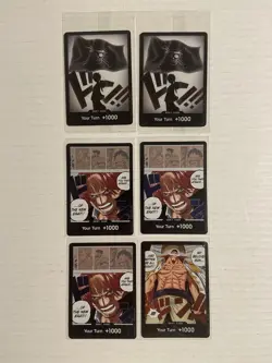 One Piece CCG: English Version Mixed Set Don!! Card Foil Lot Of 6 👀 - Image 1