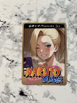 Ino Yamanaka NARUTO CARD COLLECTION Holographic Collectible Card Cute Sauna - Image 2