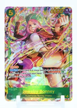 One Piece Card - OP12-118 Jewelry Bonney (SEC) Alt Art English NM/M - Image 1