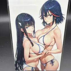 Ryuko & Satsuki Anime Waifu Card Doujin ACG Goddess Holo - Image 2