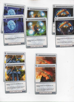 Lot #0622. 10 Chaotic Battlegear cards. All forged Unity - Image 1