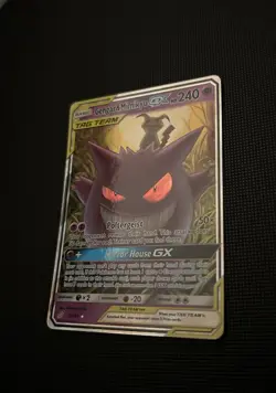 Pokemon Sun and Moon Trading Card Game Gengar and Mimikyu GX 53/181 - Image 2