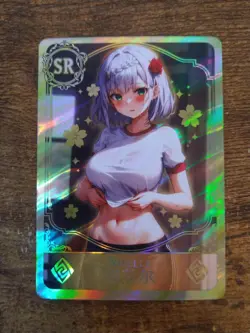SR Beautiful Waifu Card - Noelle - Goddess Story Genshin Impact FOIL - Image 1