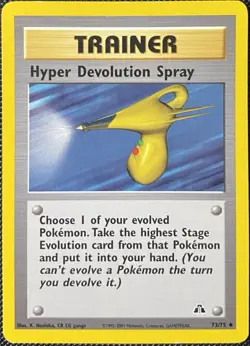 Hyper Devolution Spray 73/75 Neo Discovery Regular - Pokemon Card - Image 1