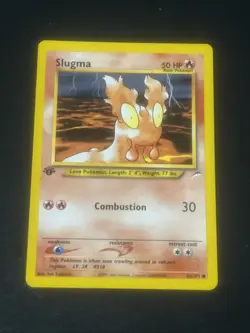 Slugma Neo Destiny Regular Card 82/105 First Edition - Image 1