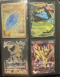 Pokemon Binder Collection 100+ Cards Including Binder - Image 1