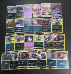 Pokemon Zorua Zoroark Card Lot - 25 Cards - Holo Rare Reverse Set - V Star & GX - Image 1