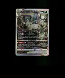 HOLO Leafeon Card Leafeon Pokemon Card READ DESCRIPTION BELOW p3 - Image 1