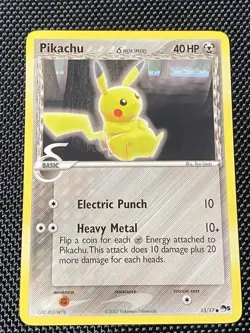 Pikachu 13/17 - Pop Series 5 Non Holo Pokemon Card LP+ - Image 1
