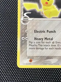 Pikachu 13/17 - Pop Series 5 Non Holo Pokemon Card LP+ - Image 5