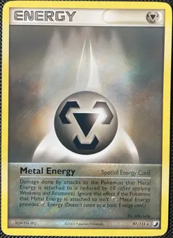 Metal Energy (Special) 97/115 Unseen Forces Regular - Pokemon Card - Image 1
