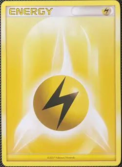 Lightning Energy (2007 Unnumbered) Diamond & Pearl - Pokemon Card - Image 1