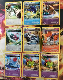 XY Full Art Non Holo Pokemon Card Lot 2015 LP - MP - Image 1
