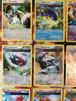 XY Full Art Non Holo Pokemon Card Lot 2015 LP - MP - Image 2