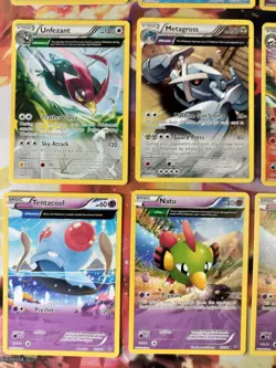 XY Full Art Non Holo Pokemon Card Lot 2015 LP - MP - Image 4