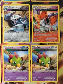 XY Full Art Non Holo Pokemon Card Lot 2015 LP - MP - Image 5