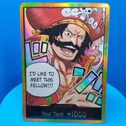 DON!! Card (Gol.D.Roger) (Gold) Carrying On His Will Foil - Image 1