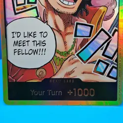 DON!! Card (Gol.D.Roger) (Gold) Carrying On His Will Foil - Image 2