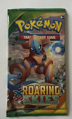 Pokemon XY Roaring Skies - 10 Card Booster Pack - Factory Sealed New 820650109751 - Image 1