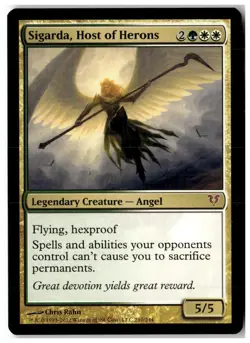 MTG Sigarda, Host of Herons - Avacyn Restored Moderately Played English - Image 1