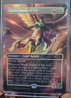 Battle Angels of Tyr (Rainbow Foil) Secret Lair Drop MTG Near Mint - Image 1