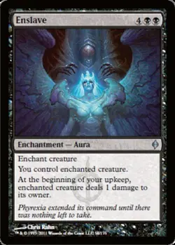 Enslave - Foil NM, English MTG New Phyrexia - Image 1