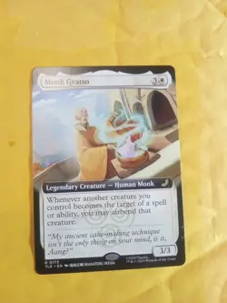 Magic The Gathering MTG Avatar Monk Gyatso Extended Art NM - Image 1