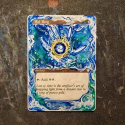 MTG Alter - Sol Ring by RockyAlters - Image 1