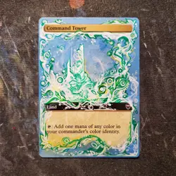 MTG Alter - Command Tower by RockyAlters - Image 1