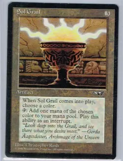 Magic The Gathering SOL GRAIL - NEVER PLAYED - MT - Image 1