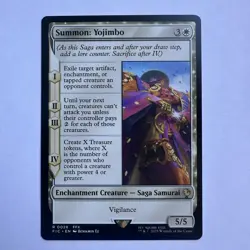 Summon: Yojimbo 28 NM Normal R Commander: FINAL FANTASY MTG - Image 1