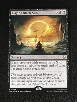 MTG Avatar: The Last Airbender Day of Black Sun 0094 NM Rare - Image 1