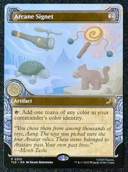 Magic The Gathering Avatar The Last Airbender Arcane Signet P 0315 - Promo - Image 1