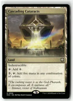 Cascading Cataracts Commander: Modern Horizons 3 Regular - Image 1