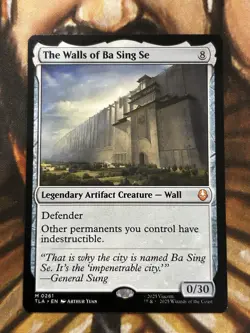 The Walls of Ba Sing Se #0261 MTG Avatar Mythic Regular - Pack Fresh NM ?? - Image 1
