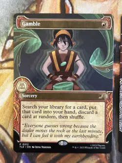 Gamble + Deadly Rollick (Showcase) Avatar Commander Bundle Promo Regular - NM 🔥 - Image 2