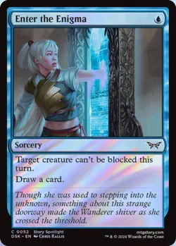 Enter the Enigma MTG DSK 0052 Common NM Foil - Image 1