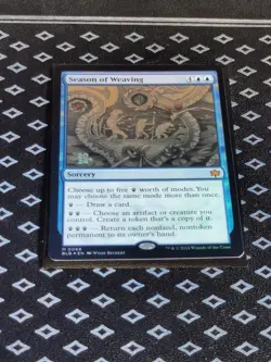 Season of Weaving FOIL (PBLB) 68s NM MTG - Image 1
