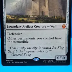 The Walls of Ba Sing Se #261 Near Mint Avatar: The Last Airbender TLA Magic MTG - Image 2