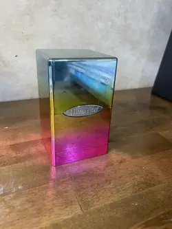 Rainbow Ultra Pro Tower Deck Box With Dice Holder - Image 1