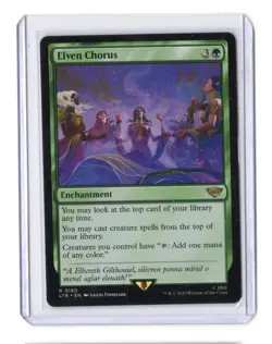 Elven Chorus Universes Beyond: the Lord of the Rings: Tales of Middle-Earth Reg - Image 1