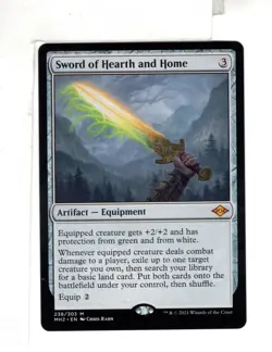 MTG SkeenAB Sword of Hearth and Home from Modern Horizons 2. NM. - Image 1