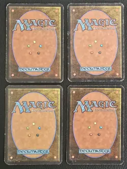 Island (B) x4 -Alpha Edition - HP Condition -MTG -FREE SHIPPING -Land - Image 2