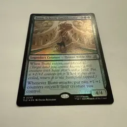 Bumi, Eclectic Earthbender FOIL 248 Avatar Eternal TLE MTG Rare Unplayed Mint - Image 4