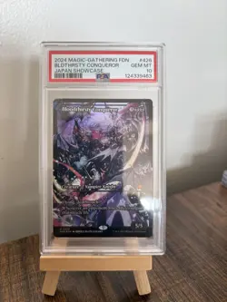 2024 MTG Bloodthirsty Conqueror #426 Japan Showcase PSA 10 GEM MINT 🔥 Low Pop - Image 1