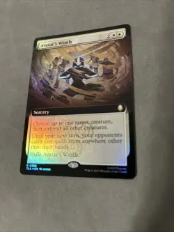 (Foil) Avatar's Wrath (Extended Art) (365) Avatar: The Last Airbender Mtg NM - Image 1