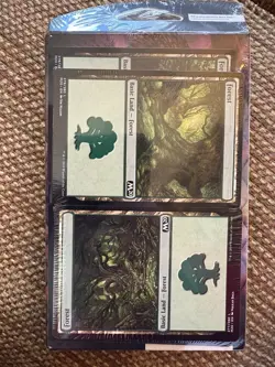MTG Adventures In The Forgotten Realms Green Theme Booster (Sealed) - Image 2