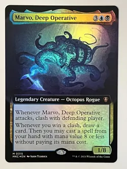 Marvo, Deep Operative (Extended Art) Commander: Murders at Karlov Manor Foil MTG - Image 1